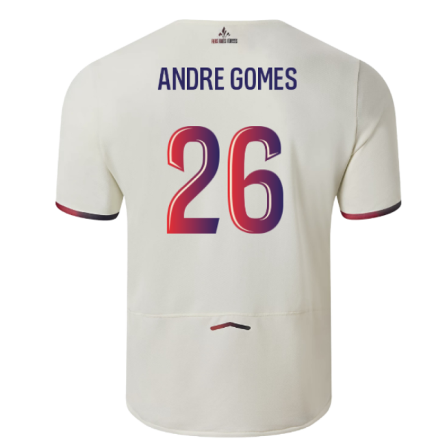 2025-2026 Lille Away Shirt (Andre Gomes 26)-PitchVibe Kits
